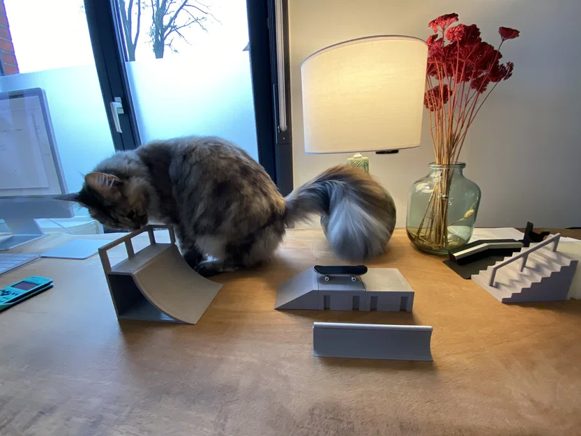 TinySkatepark – skatepark fingerboard dạng mô-đun để in 3D - Image 8