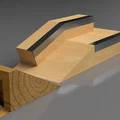 TinySkatepark – skatepark fingerboard dạng mô-đun để in 3D - Thumbnail 11