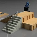 TinySkatepark – skatepark fingerboard dạng mô-đun để in 3D - Thumbnail 14