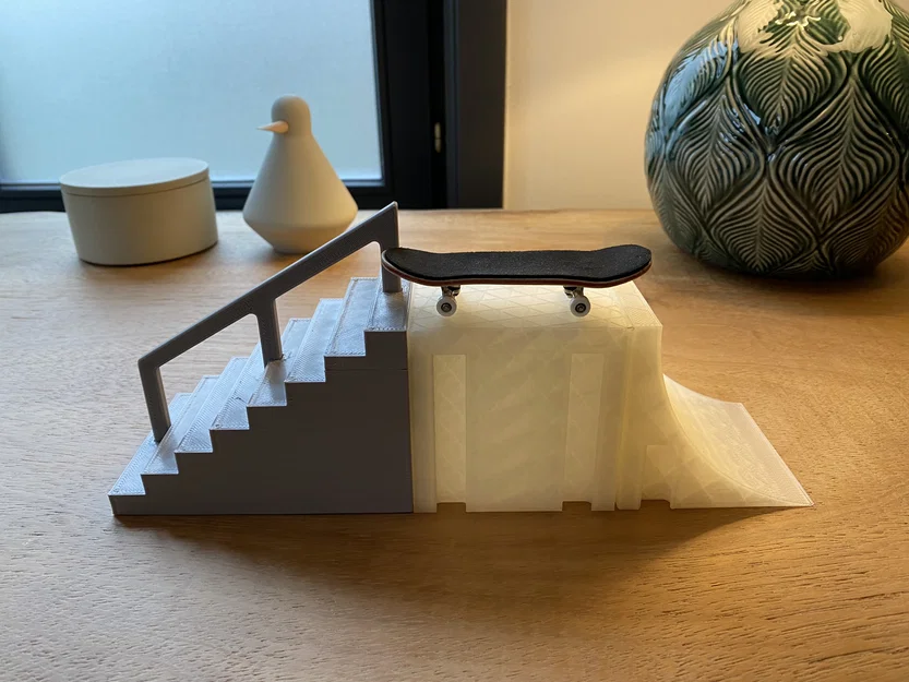 TinySkatepark – skatepark fingerboard dạng mô-đun để in 3D - Image 15