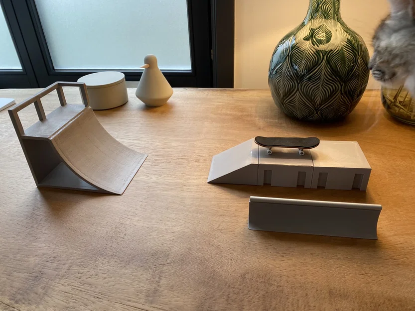 TinySkatepark – skatepark fingerboard dạng mô-đun để in 3D - Image 18