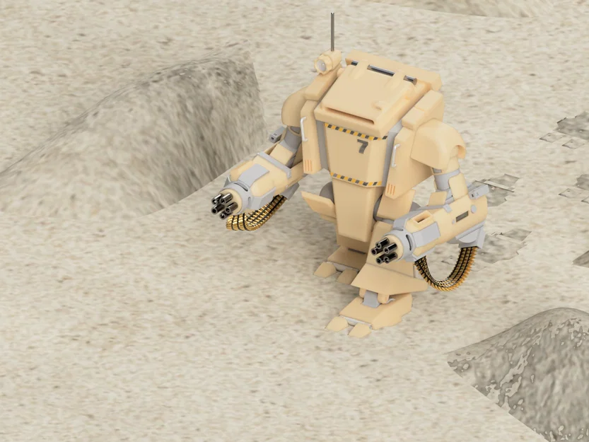 Tiberian Sun Wolverine (Mech khớp chuyển động) - Image 3