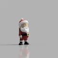 Mô hình ông già Noel Mini (Mini Santa Clause) dễ thương để in 3D - Thumbnail 1