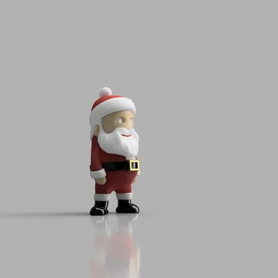 Mô hình ông già Noel Mini (Mini Santa Clause) dễ thương để in 3D