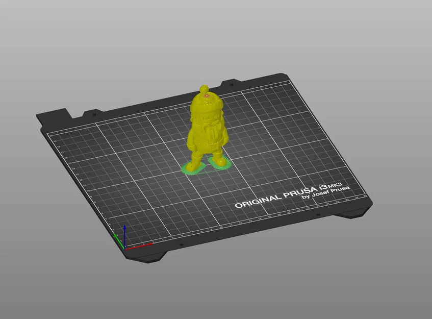 Mô hình ông già Noel Mini (Mini Santa Clause) dễ thương để in 3D - Image 3