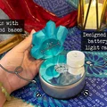Đèn Sea Crystal Lamp (Chụp đèn tinh thể biển) - Thumbnail 2