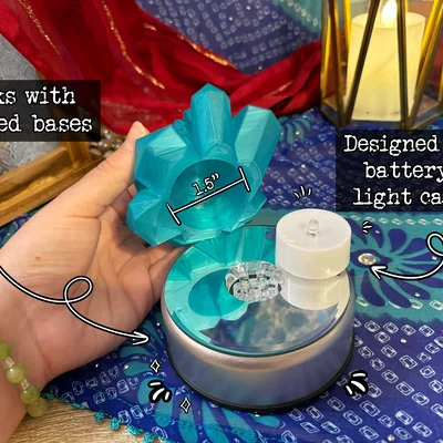 Đèn Sea Crystal Lamp (Chụp đèn tinh thể biển)