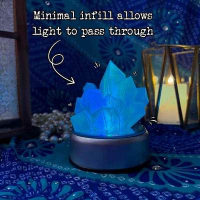 Đèn Sea Crystal Lamp (Chụp đèn tinh thể biển)