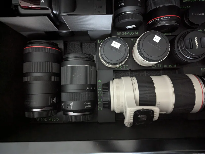 CLASS - Hệ thống lưu trữ ống kính & phụ kiện máy ảnh (Gridfinity) - Image 2