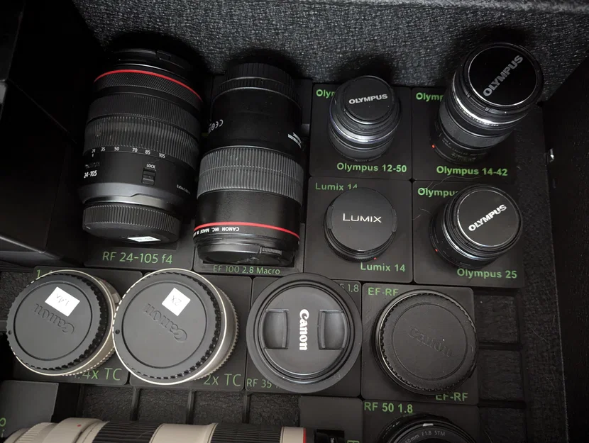 CLASS - Hệ thống lưu trữ ống kính & phụ kiện máy ảnh (Gridfinity) - Image 4