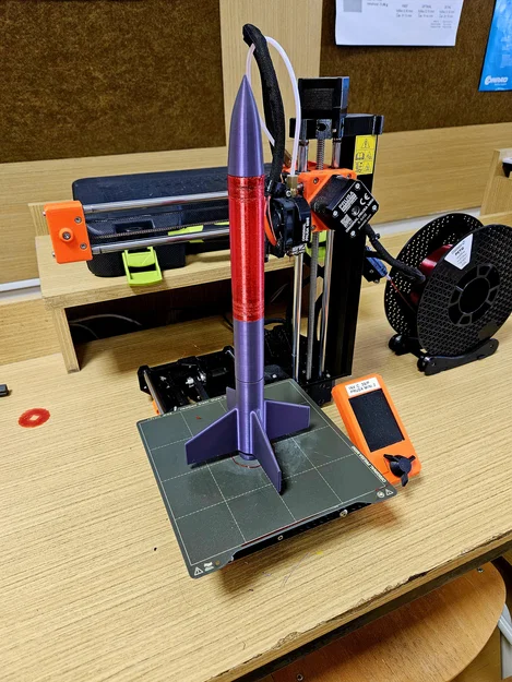 Rocket đơn giản cho động cơ 18mm - Image 1