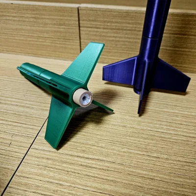 Rocket đơn giản cho động cơ 18mm