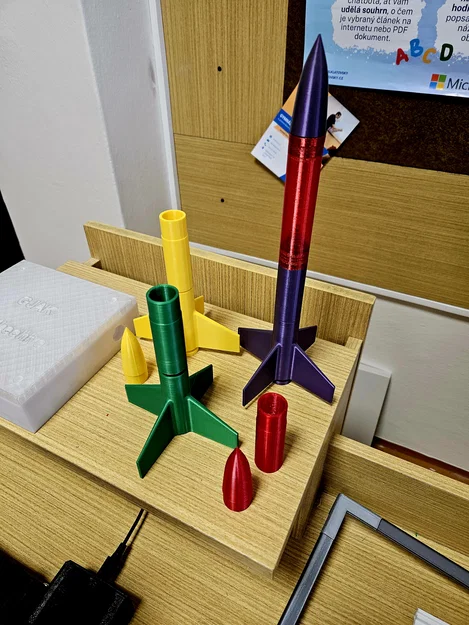 Rocket đơn giản cho động cơ 18mm - Image 5