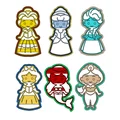 Bộ 6 Khuôn Cắt Bánh Quy Hình Công Chúa Disney Cho Bé Yêu - Thumbnail 1