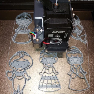 Bộ 6 Khuôn Cắt Bánh Quy Hình Công Chúa Disney Cho Bé Yêu