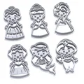 Bộ 6 Khuôn Cắt Bánh Quy Hình Công Chúa Disney Cho Bé Yêu - Thumbnail 4