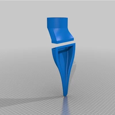 Miệng hút gió NACA style duct cho xe đua - Phụ kiện in 3D hữu ích
