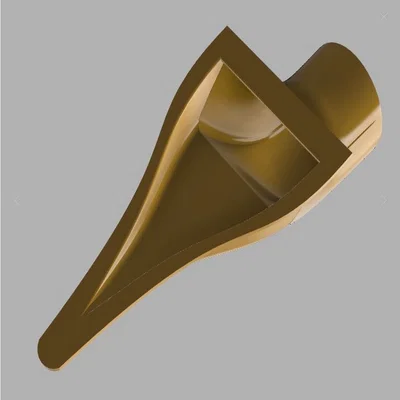 Miệng hút gió NACA Duct chuyển đổi ống 3 inch cho ô tô