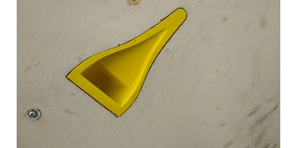 Miệng hút gió NACA Duct chuyển đổi ống 3 inch cho ô tô - Image 2