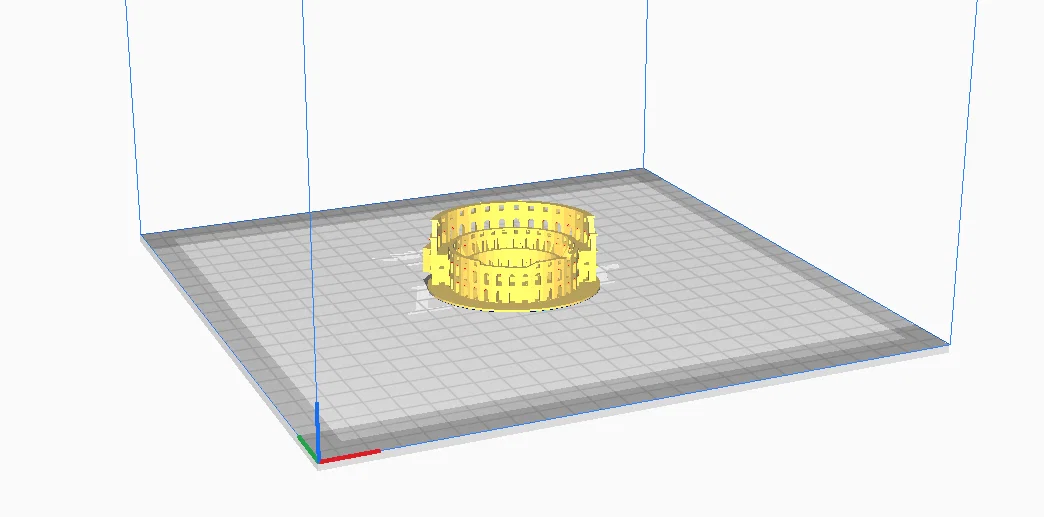 Mô hình 3D Đấu trường La Mã (Colosseum) in không cần hỗ trợ - Image 1