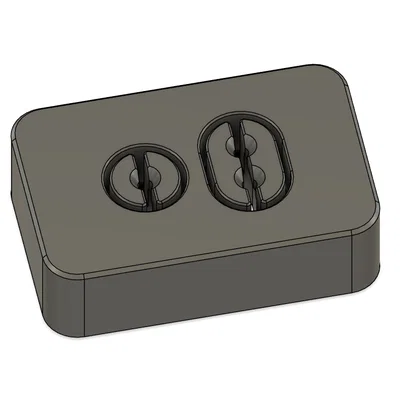 Clip Tag-Connect (Tag-Connect clip) giữ cáp TC2030/TC2050/TC2070 lên PCB