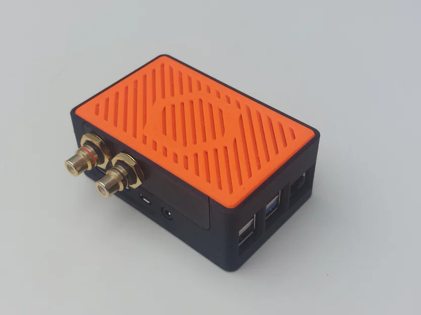 Vỏ modular cho Raspberry Pi 4 + HiFi HAT (Audiophonics/HifiBerry) hoặc 1-wire - Image 2