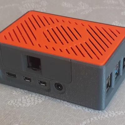 Vỏ modular cho Raspberry Pi 4 + HiFi HAT (Audiophonics/HifiBerry) hoặc 1-wire