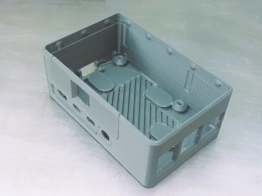 Vỏ modular cho Raspberry Pi 4 + HiFi HAT (Audiophonics/HifiBerry) hoặc 1-wire - Image 11