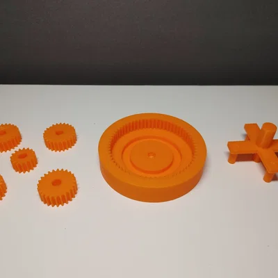 Mô hình bánh răng hành tinh (Planetary Gears) - Dự án DIY thú vị