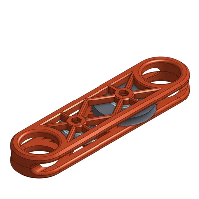 Puly đôi - Vòng bi 608 (Double Pulley - 608 Bearings)