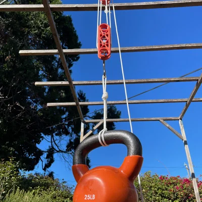 Puly đôi - Vòng bi 608 (Double Pulley - 608 Bearings)