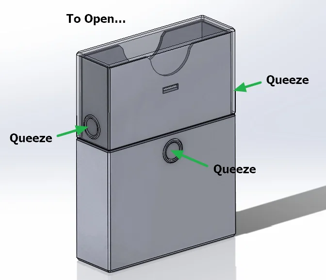 #0130 Hộp đựng bài Poker chủ đề Star Wars [có lẫy khóa] - Image 2