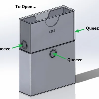 #0130 Hộp đựng bài Poker chủ đề Star Wars [có lẫy khóa]