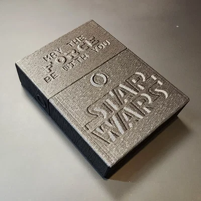 #0130 Hộp đựng bài Poker chủ đề Star Wars [có lẫy khóa]