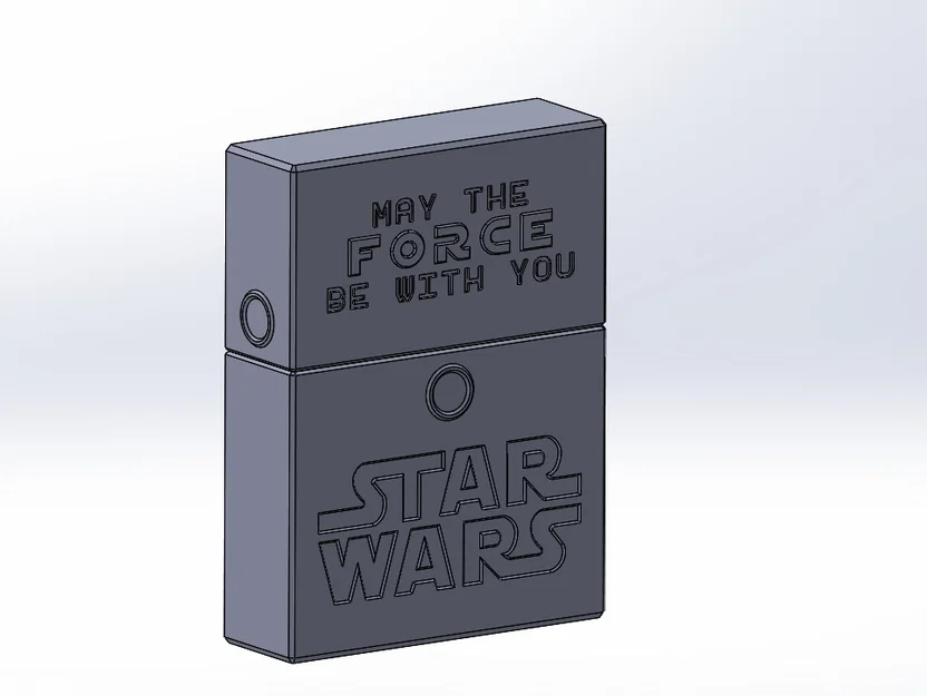 #0130 Hộp đựng bài Poker chủ đề Star Wars [có lẫy khóa] - Image 7