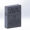 #0130 Hộp đựng bài Poker chủ đề Star Wars [có lẫy khóa] - Thumbnail 7
