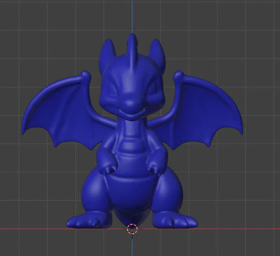 Mô hình rồng con Chibi Drache Remix đáng yêu cho in 3D - Image 4
