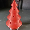 Cây thông Noel kèm LED Tealight (Weihnachtsbaum mit LED Teelicht) - Thumbnail 1