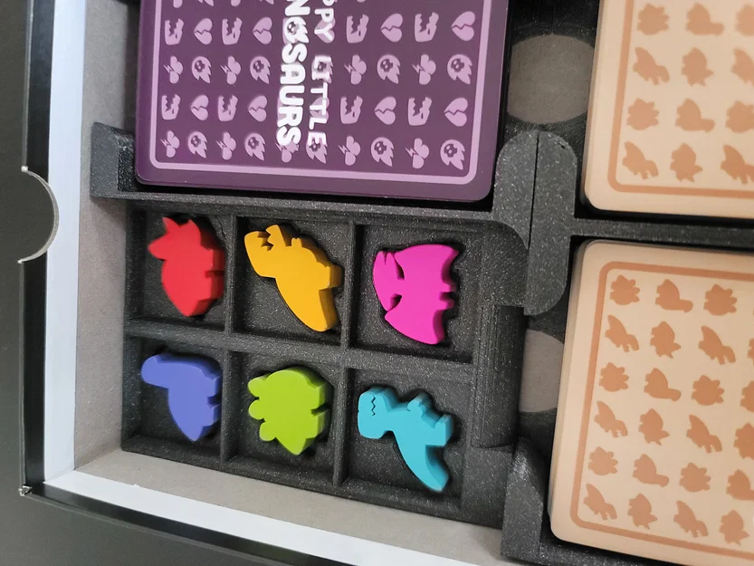 Insert hộp game Happy Little Dinosaurs - Image 1