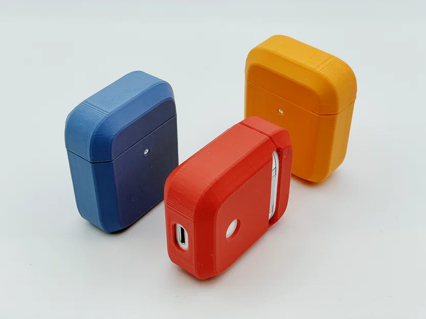 Vỏ AirPods 1/2 Cạnh Phẳng (Flat-Edged AirPods 1/2 Case) - Image 3