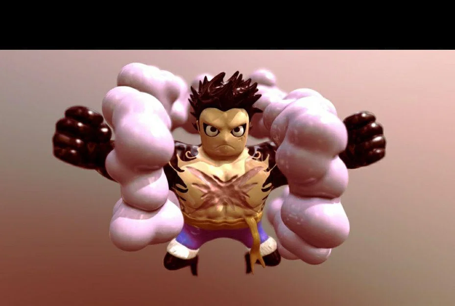 Mô hình 3D Luffy Mini Gear 4 - Siêu phẩm cho fan One Piece - Image 1