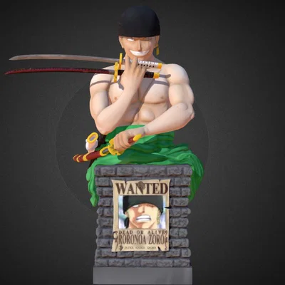 Mô hình 3D Roronoa Zoro One Piece cực đẹp cho fan anime