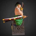 Mô hình 3D Roronoa Zoro One Piece cực đẹp cho fan anime - Thumbnail 4