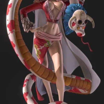 Mẫu 3D in được Boa Hancock (One Piece) - Tượng/Figurine Printable