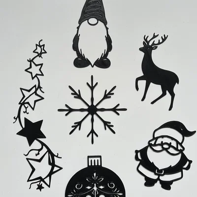Bộ sưu tập Wall Art Giáng Sinh #3