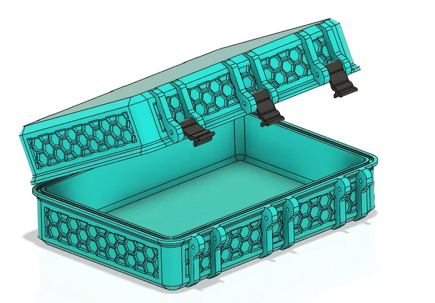 Rugged Hex Box: Weatherprove – Hộp lục giác rugged chống nước - Image 1