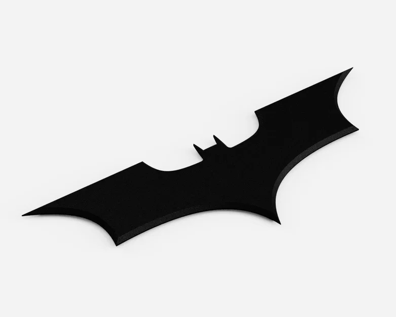 Mô hình Batarang Batman từ phim The Dark Knight (File 3D STL) - Image 1