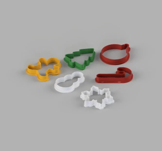 Bộ Khuôn Cắt Bánh Quy Chủ Đề Giáng Sinh - Image 1