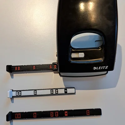 Anschlagschiene 1727 cho Leitz Locher 5138 – hỗ trợ đục tới DIN A3
