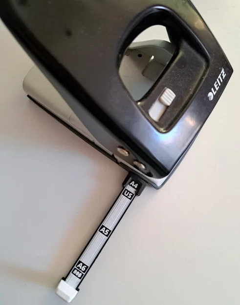 Anschlagschiene 1727 cho Leitz Locher 5138 – hỗ trợ đục tới DIN A3 - Image 2